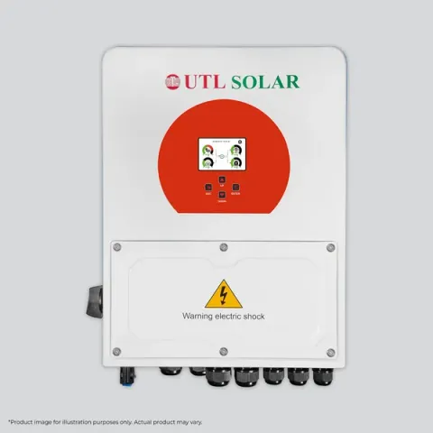 3kVA Transformer-less Hybrid Solar Inverter, UTL Solar model HYB-3K-GXLS1